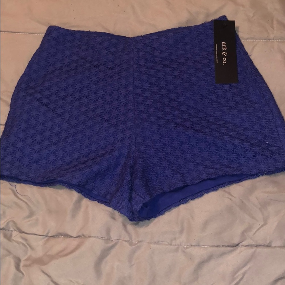 Ark & co NWT WOVEN mini shorts